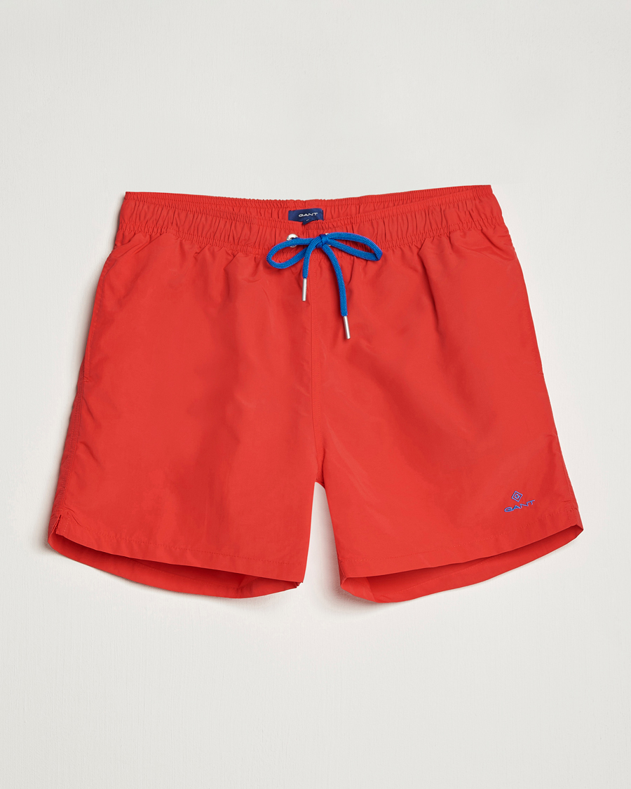 Herren | Badehosen | GANT | Basic Swimshorts Bright Red