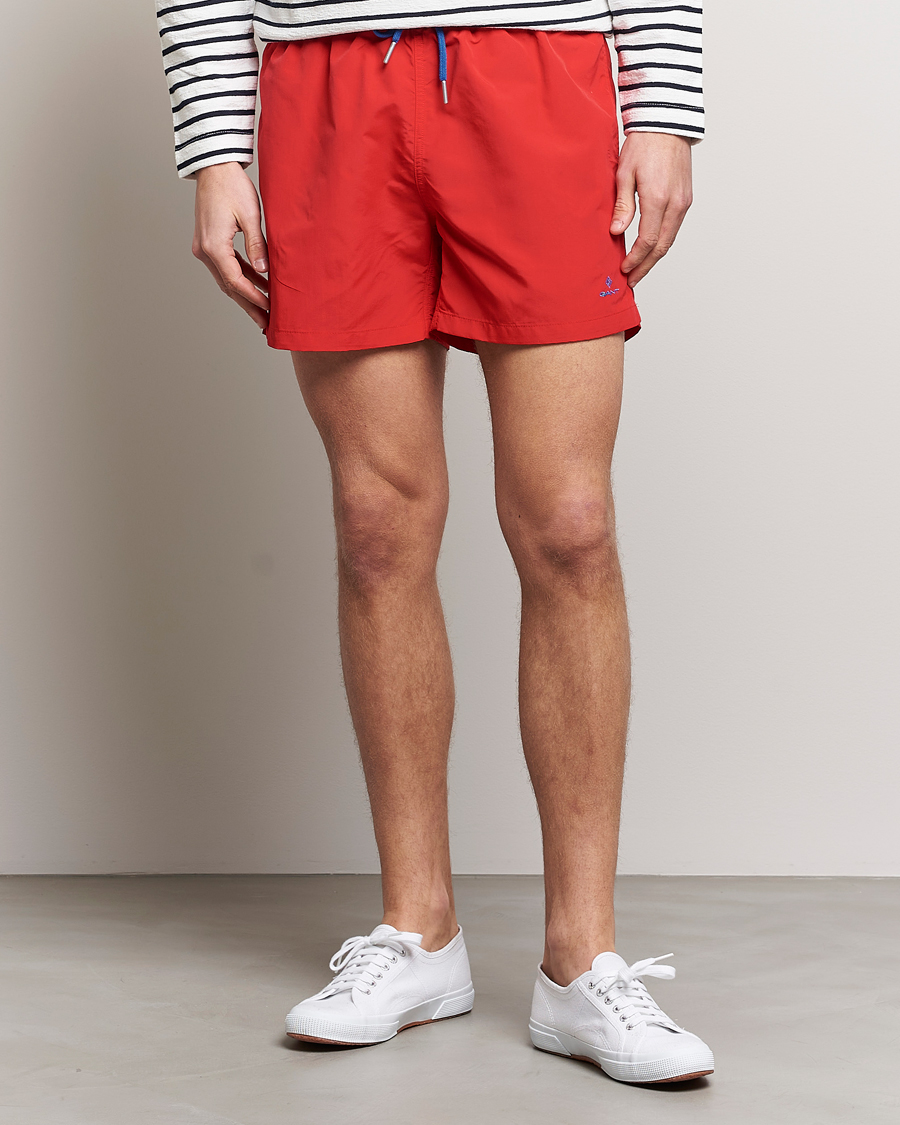Herren | Badehosen | GANT | Basic Swimshorts Bright Red
