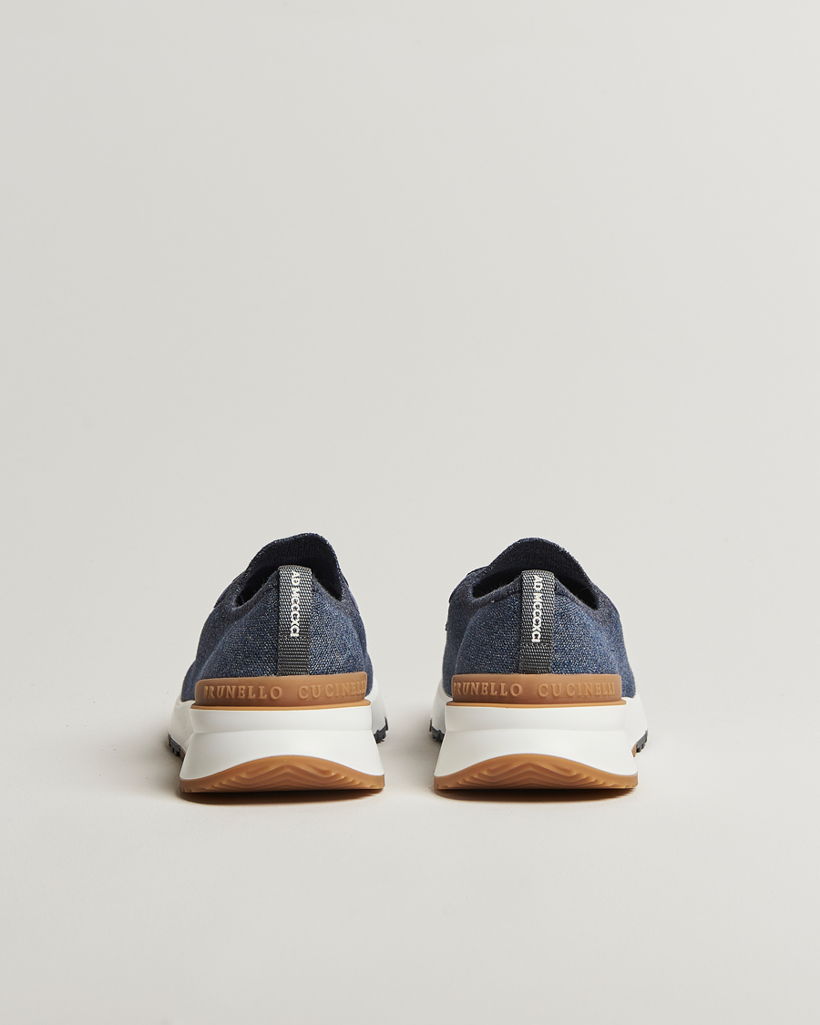 Herren | Brunello Cucinelli Mesh Running Sneakers Dark Blue | Brunello Cucinelli | Mesh Running Sneakers Dark Blue