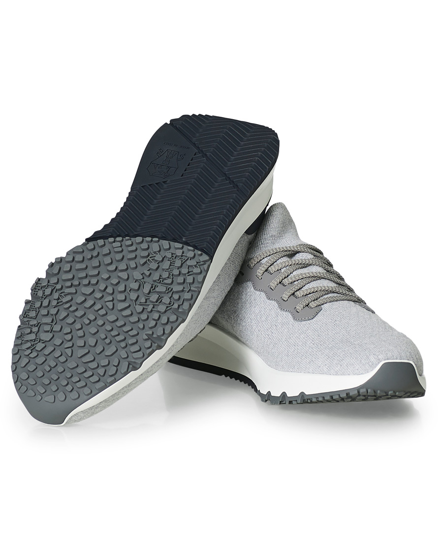Herren | Brunello Cucinelli Mesh Running Sneaker Light Grey | Brunello Cucinelli | Mesh Running Sneaker Light Grey