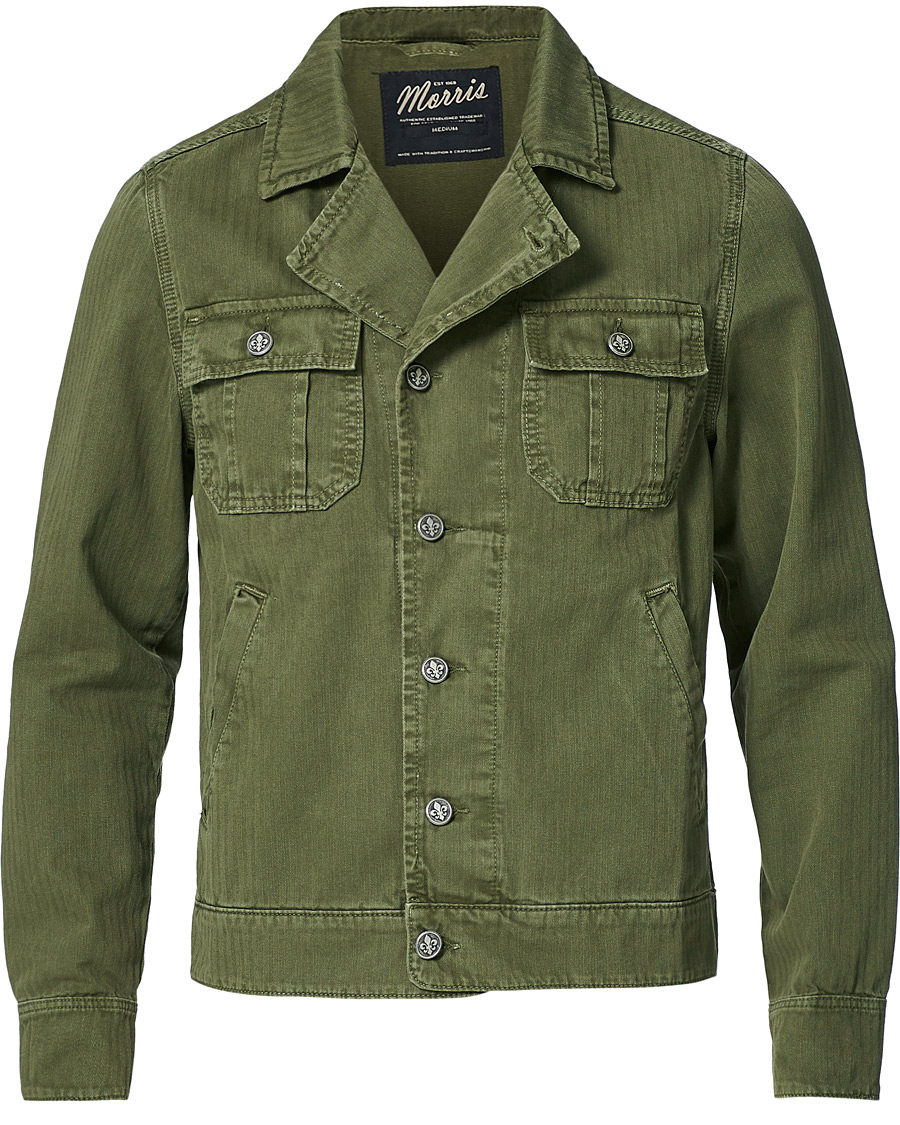 Herren | Jacken | Morris | Rochefort Twill Jacket Olive