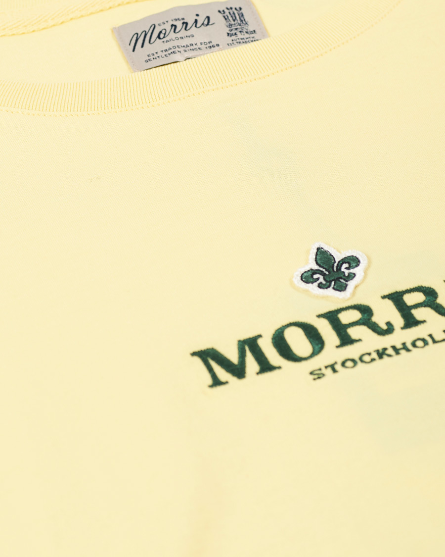 Herren | T-Shirts | Morris | Helton Logo Crew Neck Tee Yellow