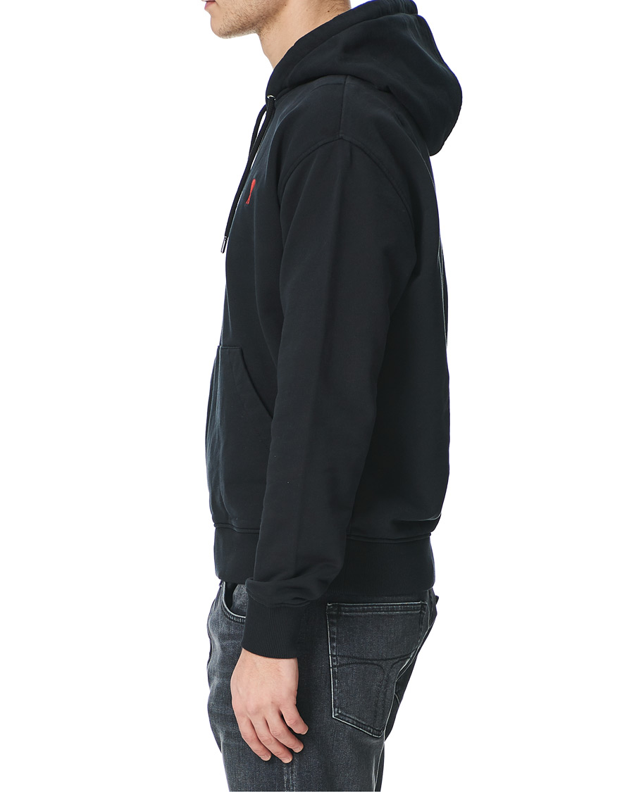 Herren | Pullover | AMI | Heart Logo Hoodie Black