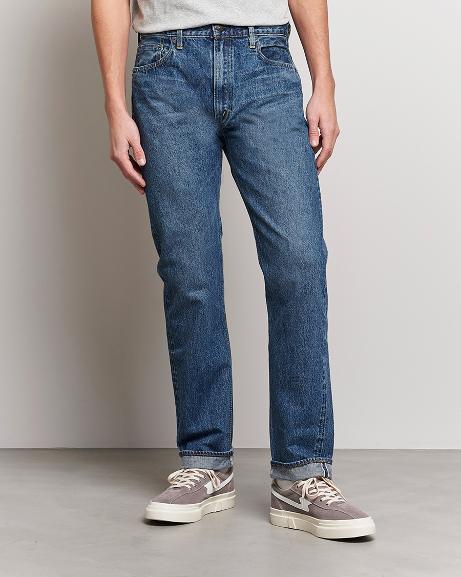 Herren | Straight leg | orSlow | Tapered Fit 107 Selvedge Jeans 2 Year Wash