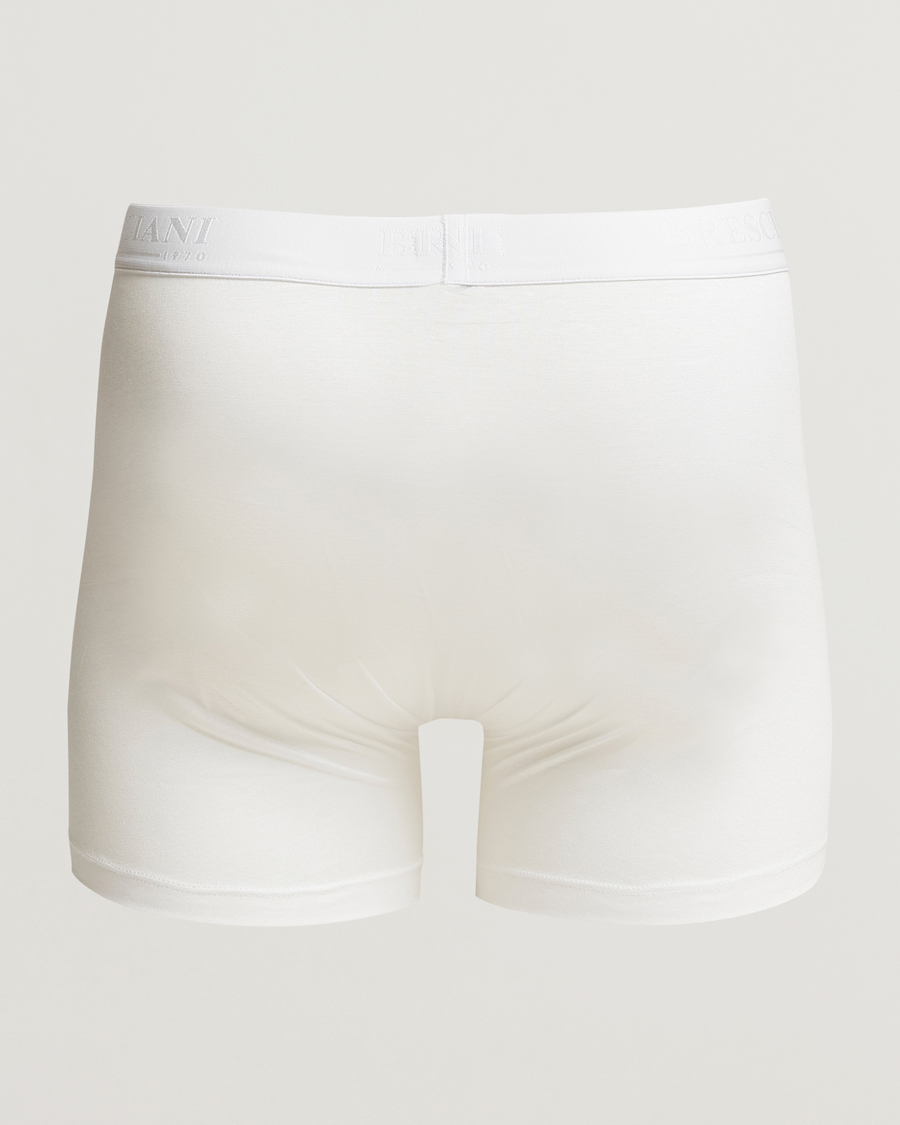 Herren |  | Bresciani | Cotton Boxer Trunk White