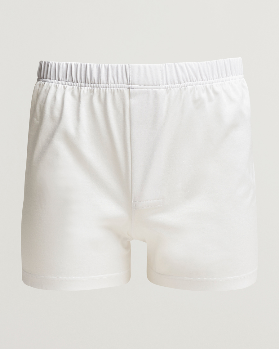 Herren | Unterwäsche | Bresciani | Cotton Boxer Brief White