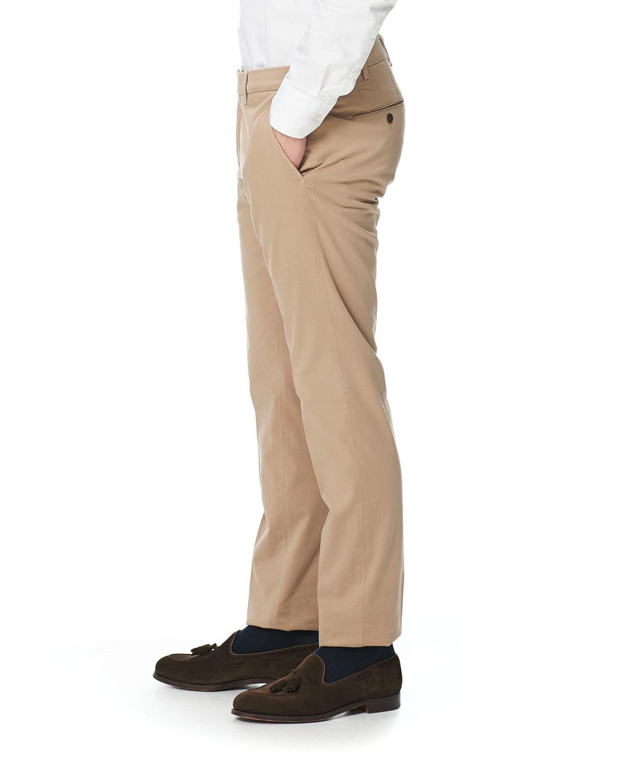 Herren | Hosen | Canali | Cotton Stretch Chinos Beige