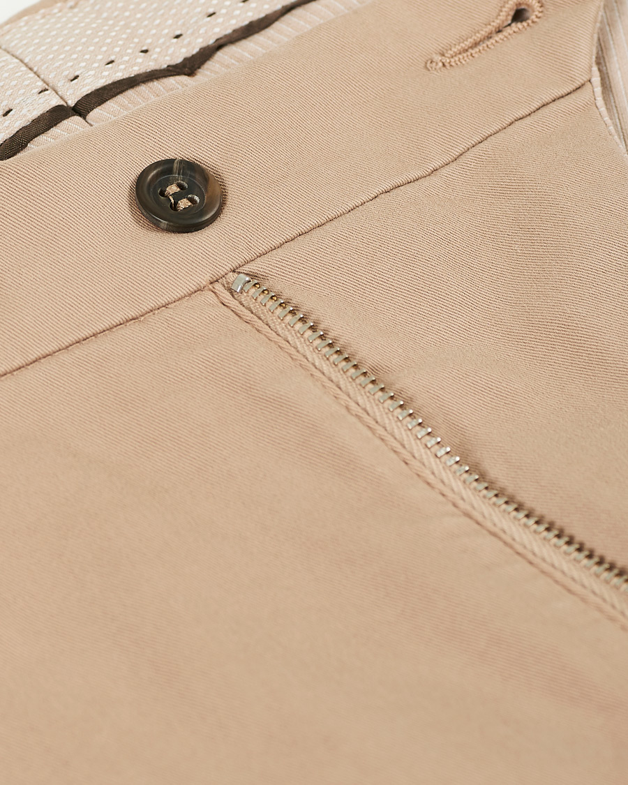 Herren | Hosen | Canali | Cotton Stretch Chinos Beige