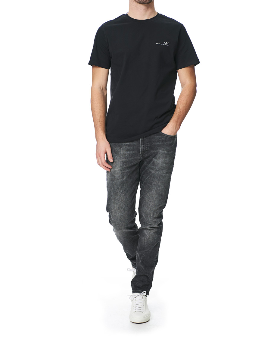 Herren | T-Shirts | A.P.C. | Item Short Sleeve T-Shirt Black