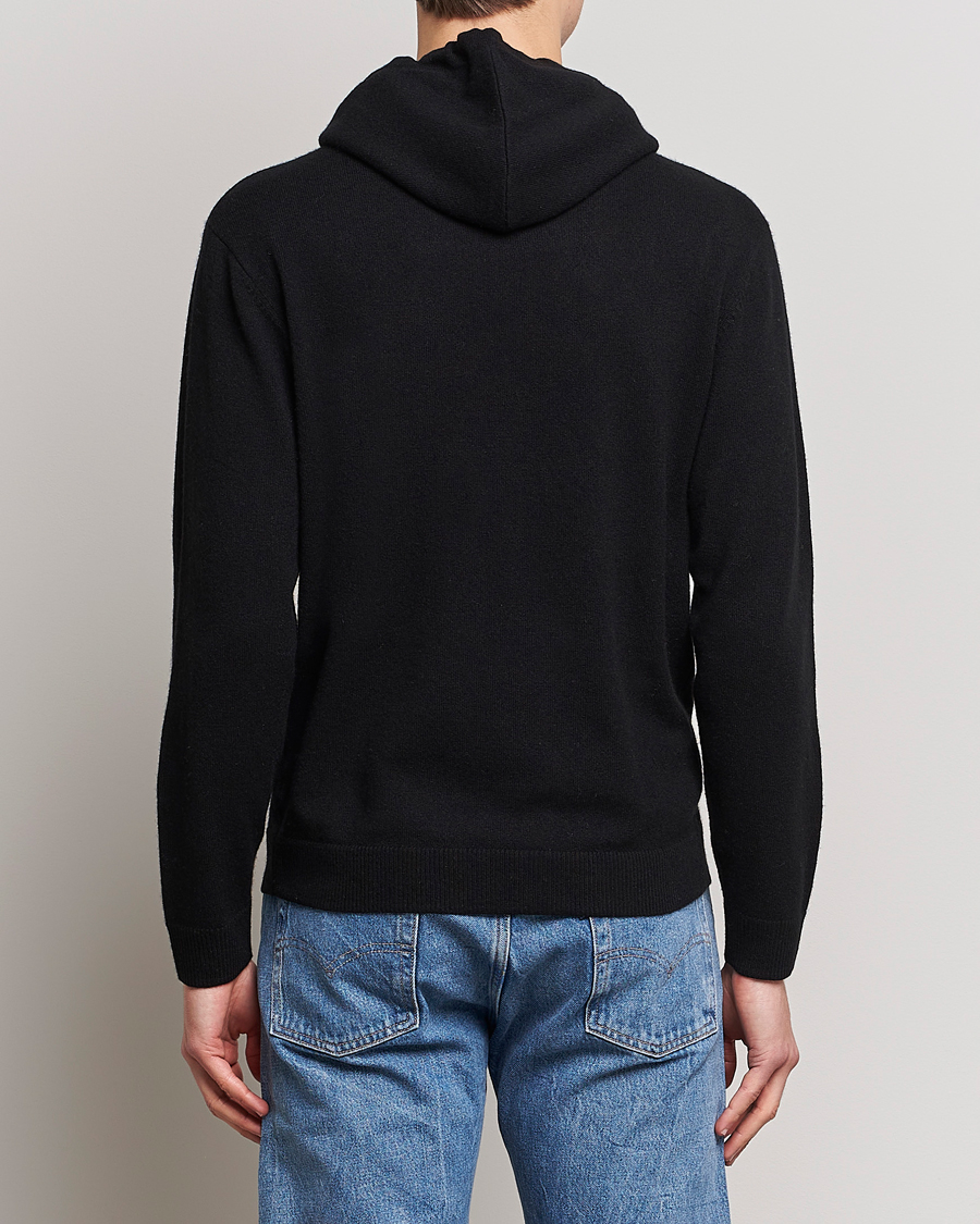 Herren | Pullover | People's Republic of Cashmere | Cashmere Hoodie Black