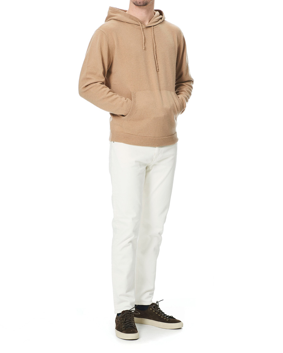 Herren | Pullover | People's Republic of Cashmere | Cashmere Hoodie Camel