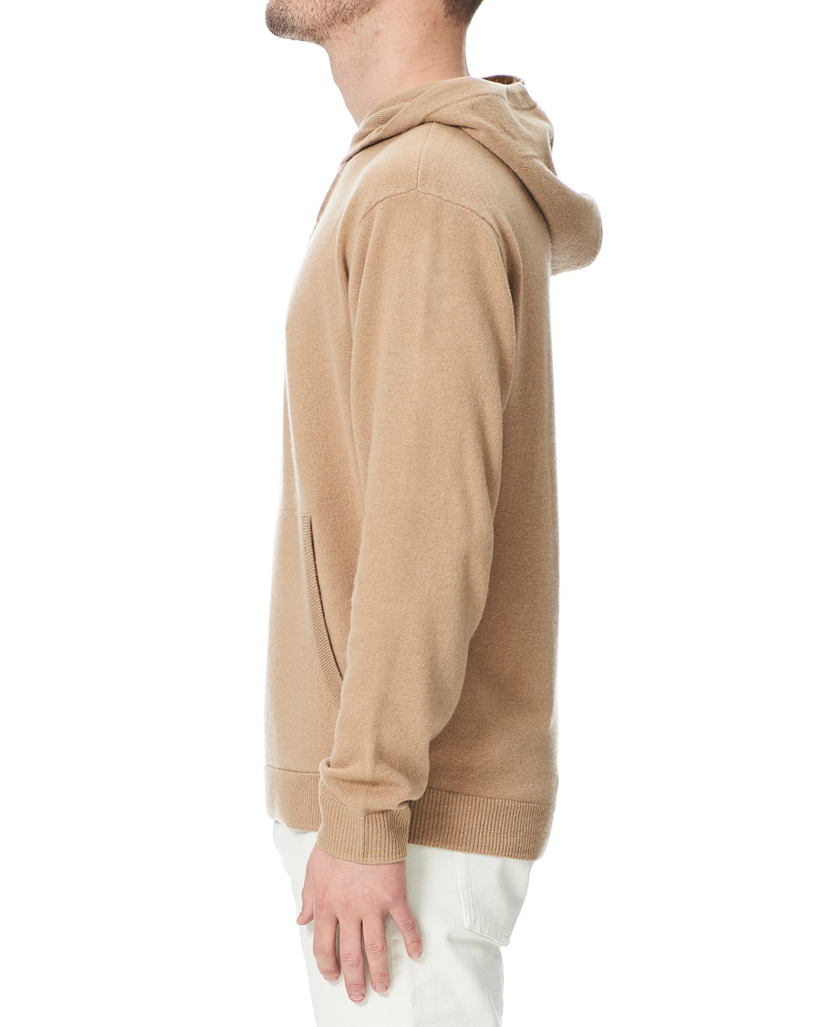 Herren | Pullover | People's Republic of Cashmere | Cashmere Hoodie Camel