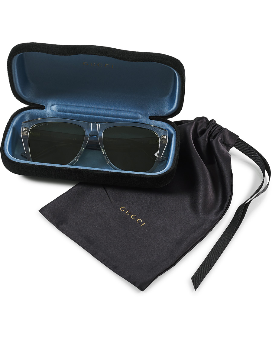 Herren | Gucci GG0926S Sunglasses Grey/Green | Gucci | GG0926S Sunglasses Grey/Green