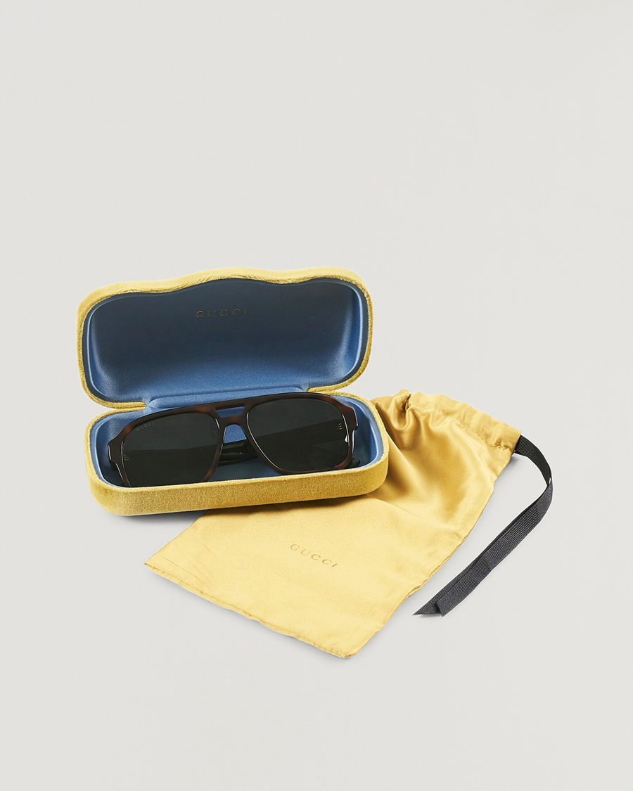 Herren | Gucci GG0925S Sunglasses Havana/Green | Gucci | GG0925S Sunglasses Havana/Green