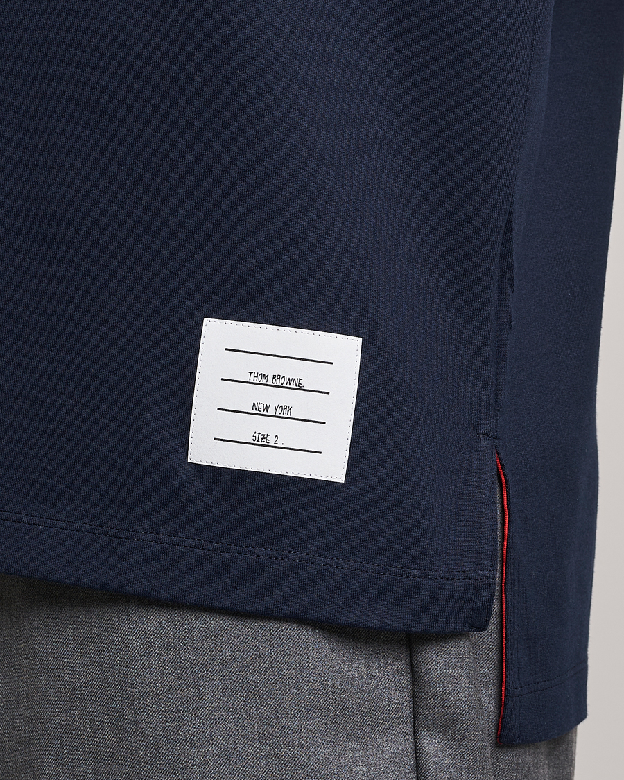 Herren | T-Shirts | Thom Browne | Relaxed Fit T-Shirt Navy
