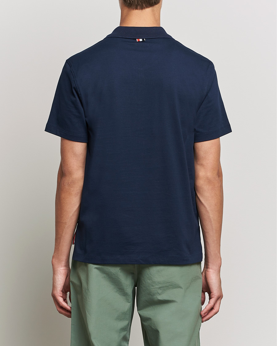 Herren | Poloshirts | Thom Browne | Relaxed Fit Polo Navy