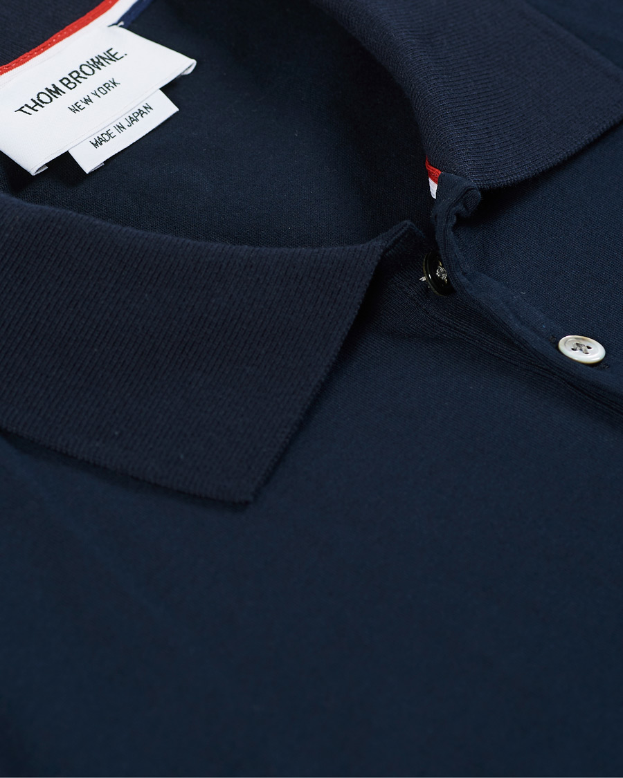 Herren | Poloshirts | Thom Browne | Relaxed Fit Polo Navy