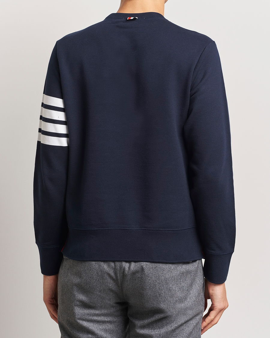 Herren | Pullover | Thom Browne | 4 Bar Sweatshirt Navy