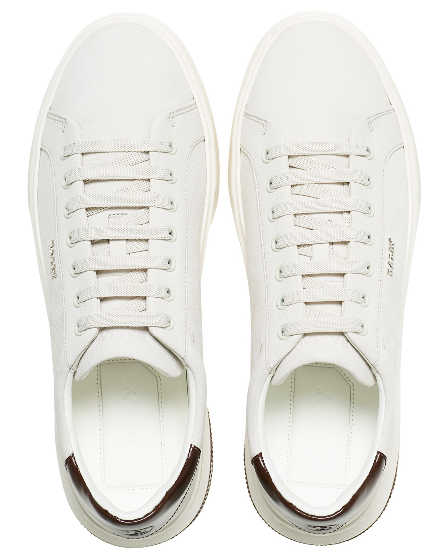 Herren | Bally Miky Sneaker Dusty White Suede | Bally | Miky Sneaker Dusty White Suede