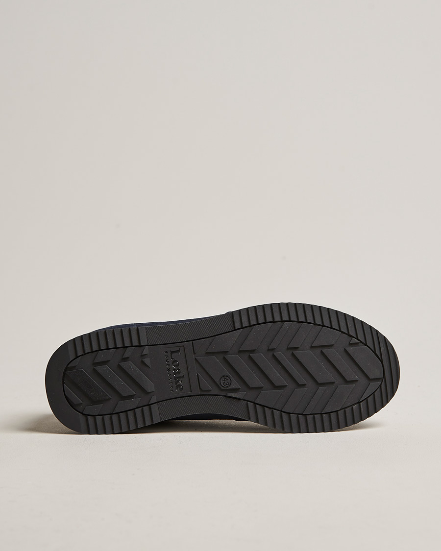 Herren | Sneaker | Loake Shoemakers | Bannister Running Sneaker Navy Suede