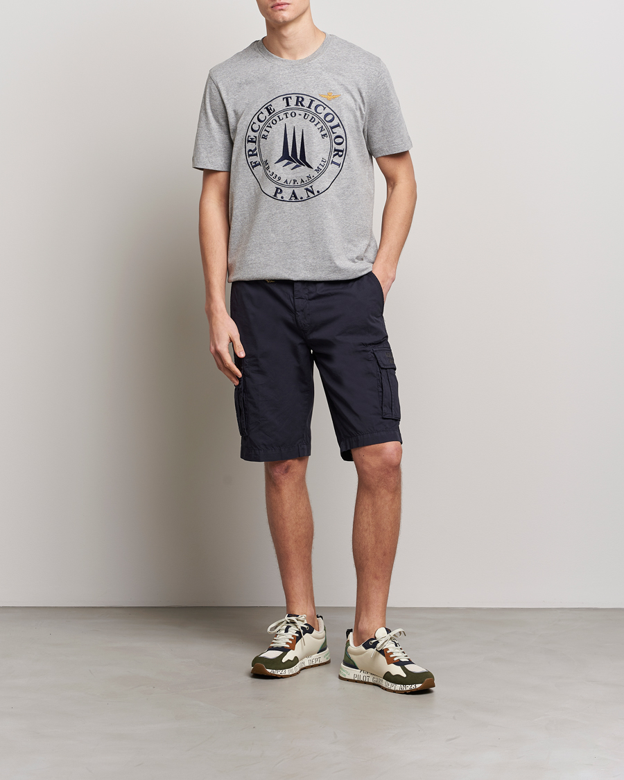Herren | Shorts | Aeronautica Militare | BE066 Cargo Shorts Navy