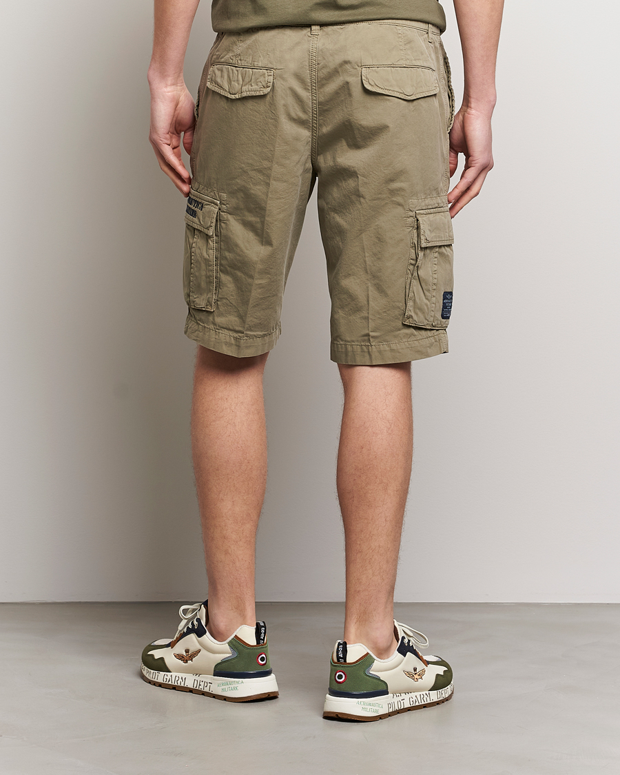 Herren | Shorts | Aeronautica Militare | BE066 Cargo Shorts Green