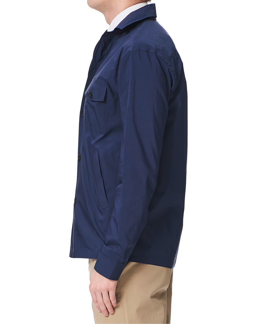 Herren | Hemden | Eton | Cotton/Nylon Overshirt Navy
