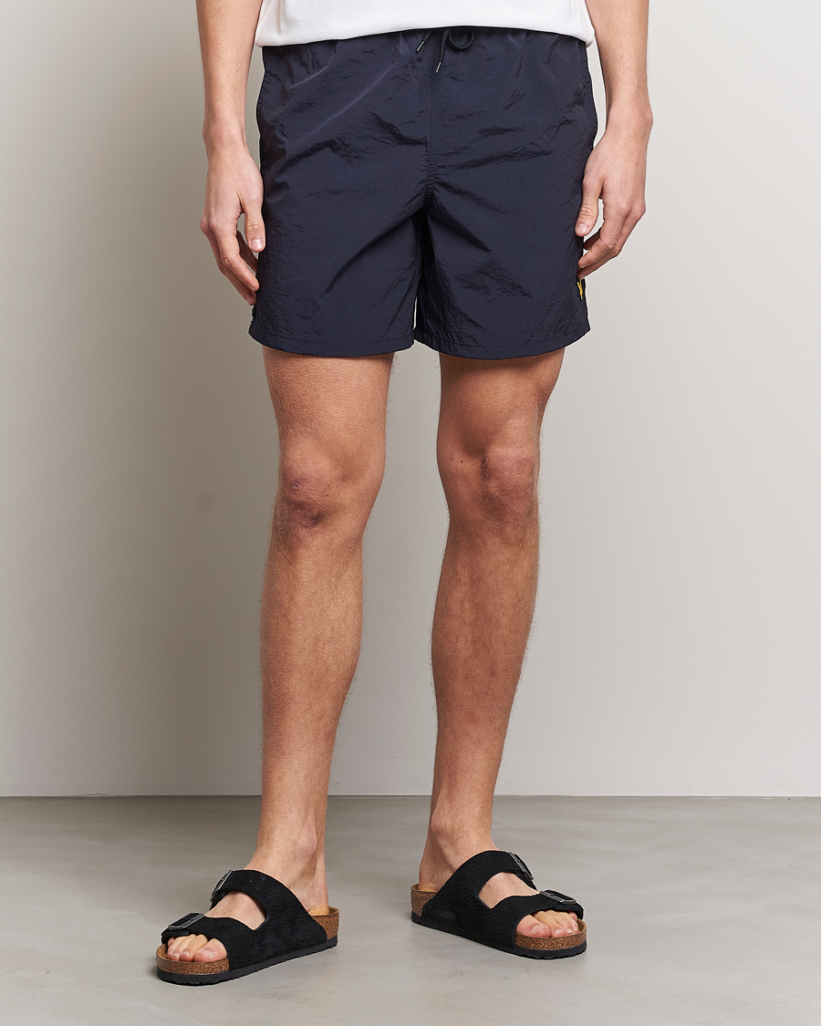 Herren | Badehosen | Lyle & Scott | Plain Swimshorts Dark Navy