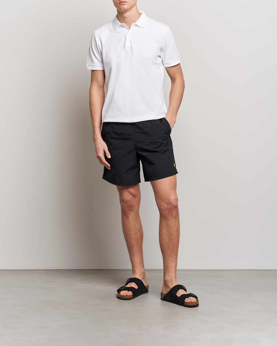 Herren | Badehosen | Lyle & Scott | Plain Swimshorts Black