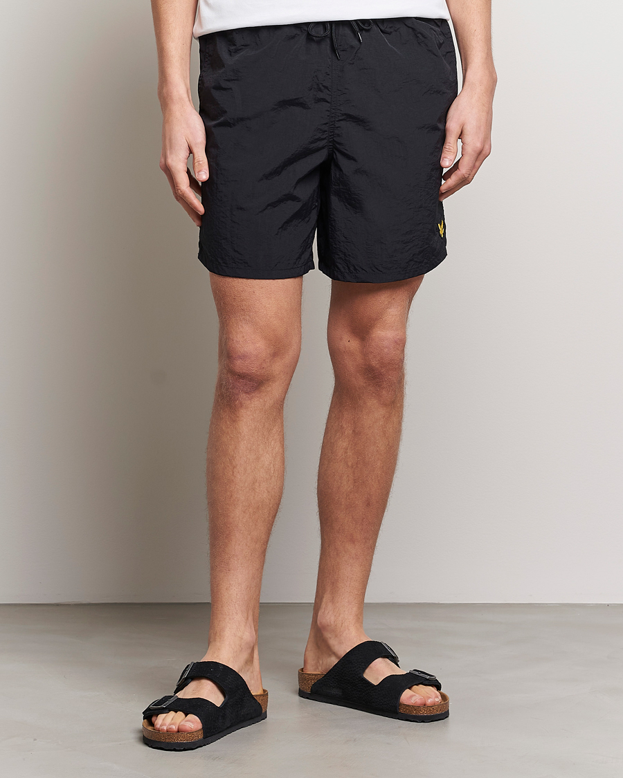 Herren | Badehosen | Lyle & Scott | Plain Swimshorts Black