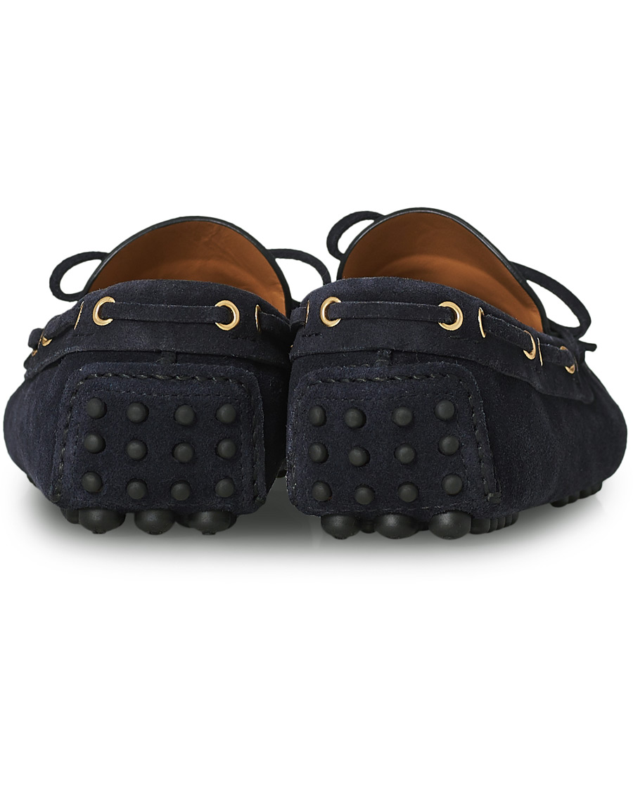 Herren | Car Shoe Driver Moccasin Navy Suede | Car Shoe | Driver Moccasin Navy Suede
