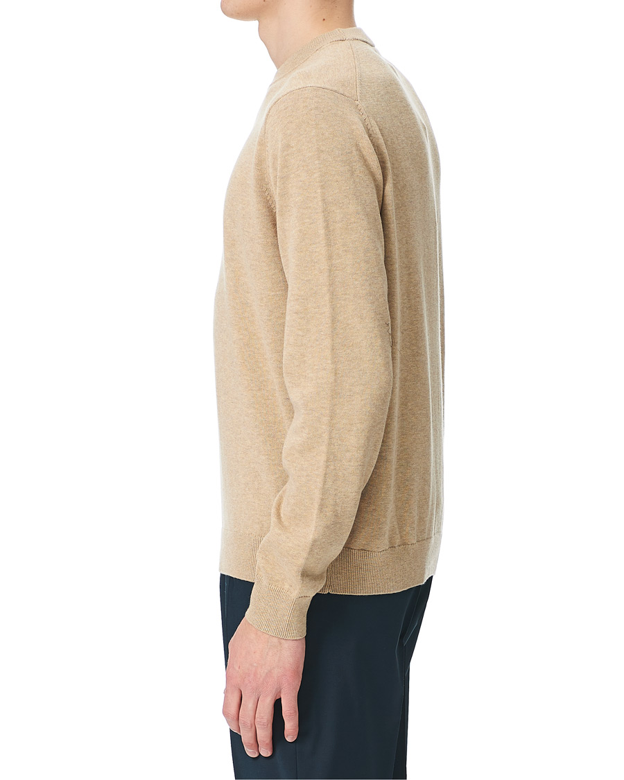Herren | Pullover | Samsøe Samsøe | Samsøe & Samsøe Thijs Cotton/Cashmere Crew Neck Humus