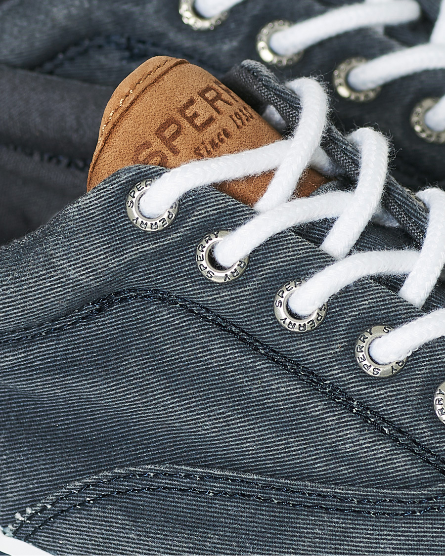 Herren | Sperry Striper II Canvas Sneaker Dark Navy | Sperry | Striper II Canvas Sneaker Dark Navy