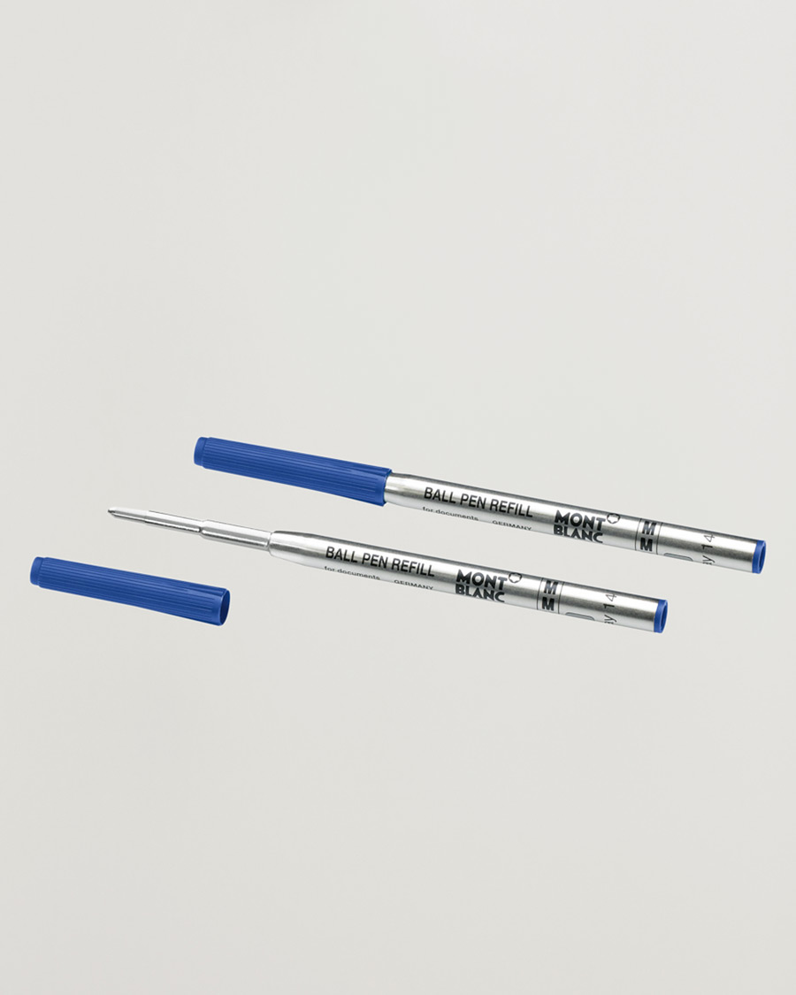 Herren | Stifte | Montblanc | 2 Ballpoint Pen Refill Royal Blue