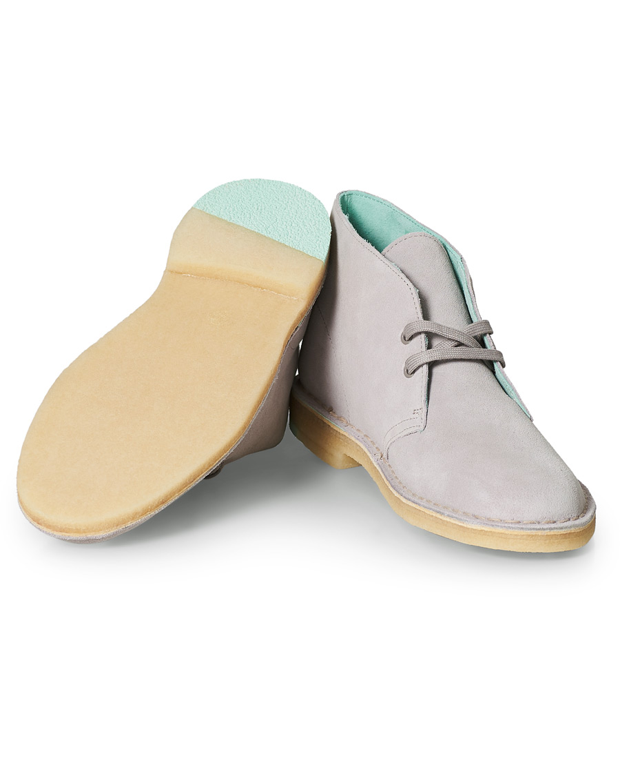 Herren | Clarks Originals Desert Boot Grey Combi | Clarks Originals | Desert Boot Grey Combi