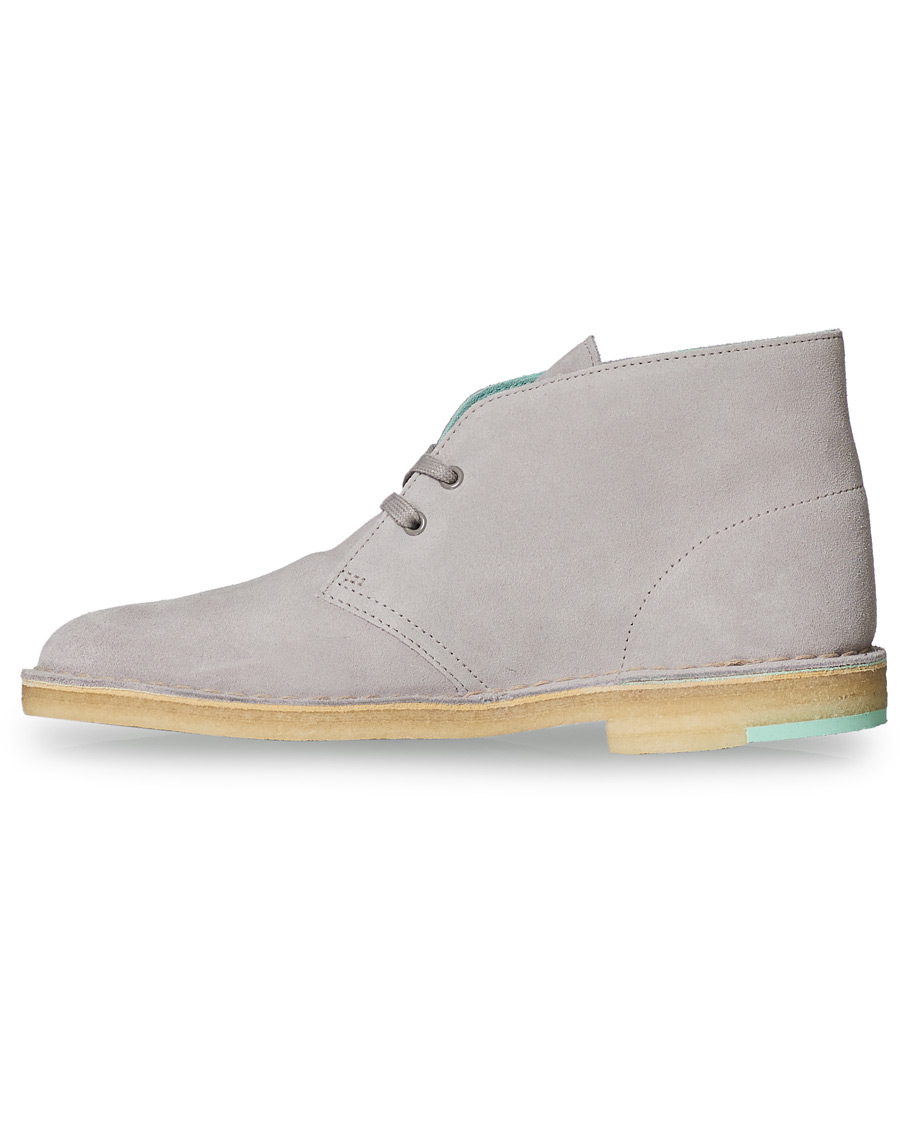 Herren | Clarks Originals Desert Boot Grey Combi | Clarks Originals | Desert Boot Grey Combi