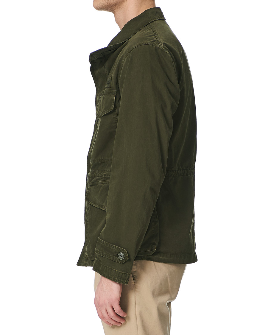 Herren | Jacken | L.B.M. 1911 | Cotton Gabardine Field Jacket Olive