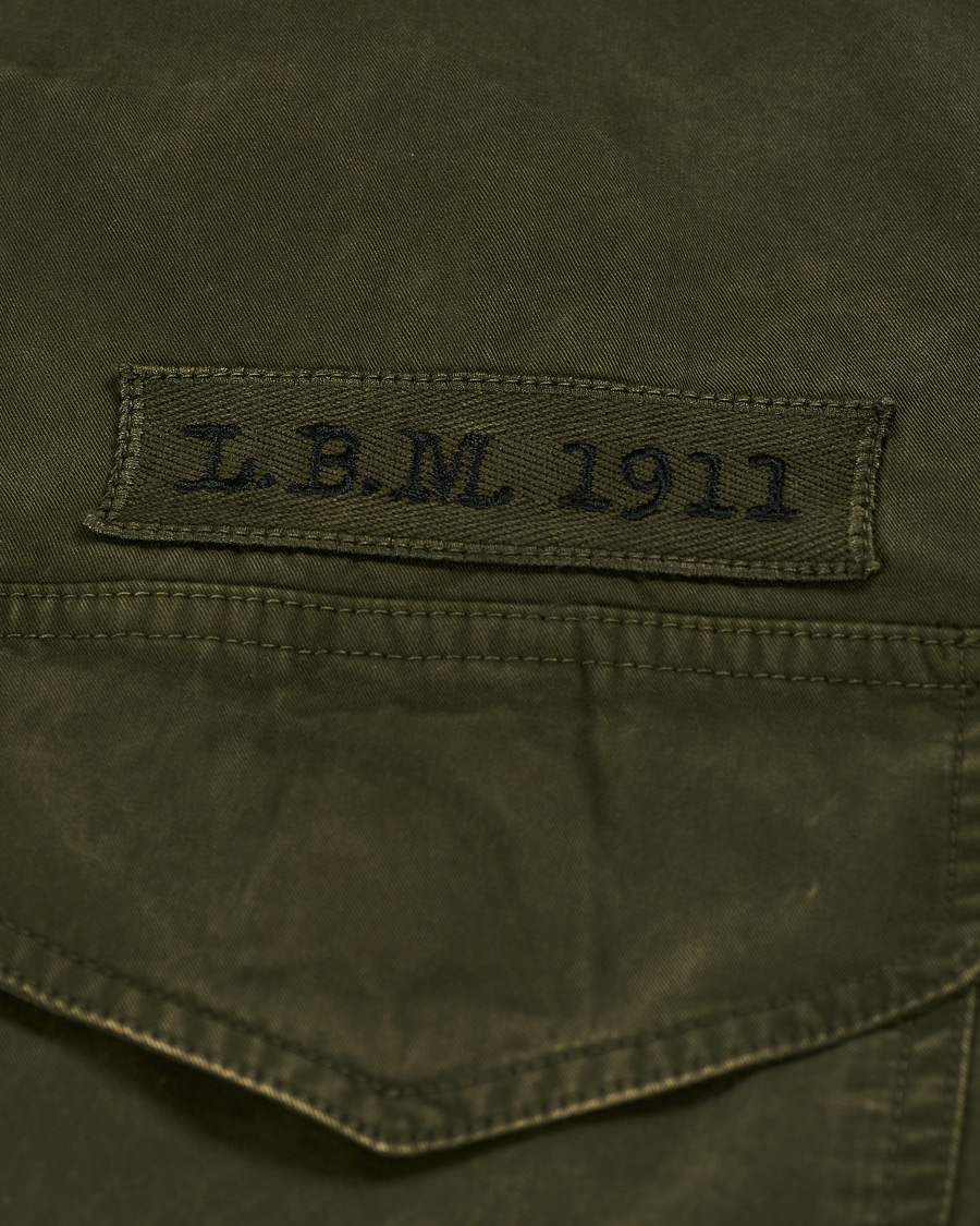 Herren | Jacken | L.B.M. 1911 | Cotton Gabardine Field Jacket Olive
