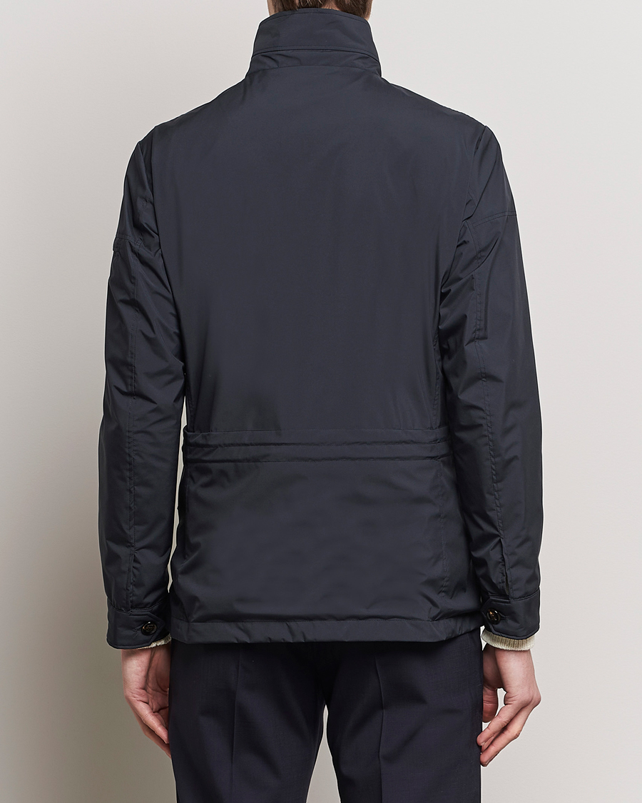Herren | Jacken | MooRER | Waterproof Nylon Field Jacket Navy