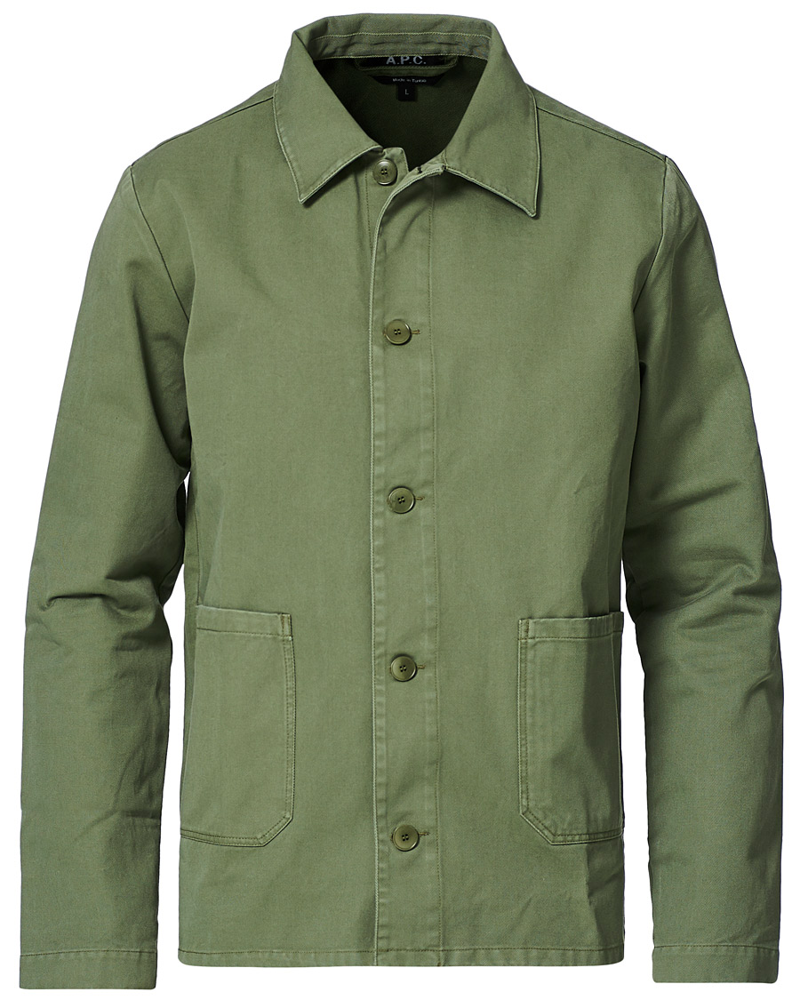 Herren | Hemden | A.P.C. | Kerlouan Shirt Jacket Olive