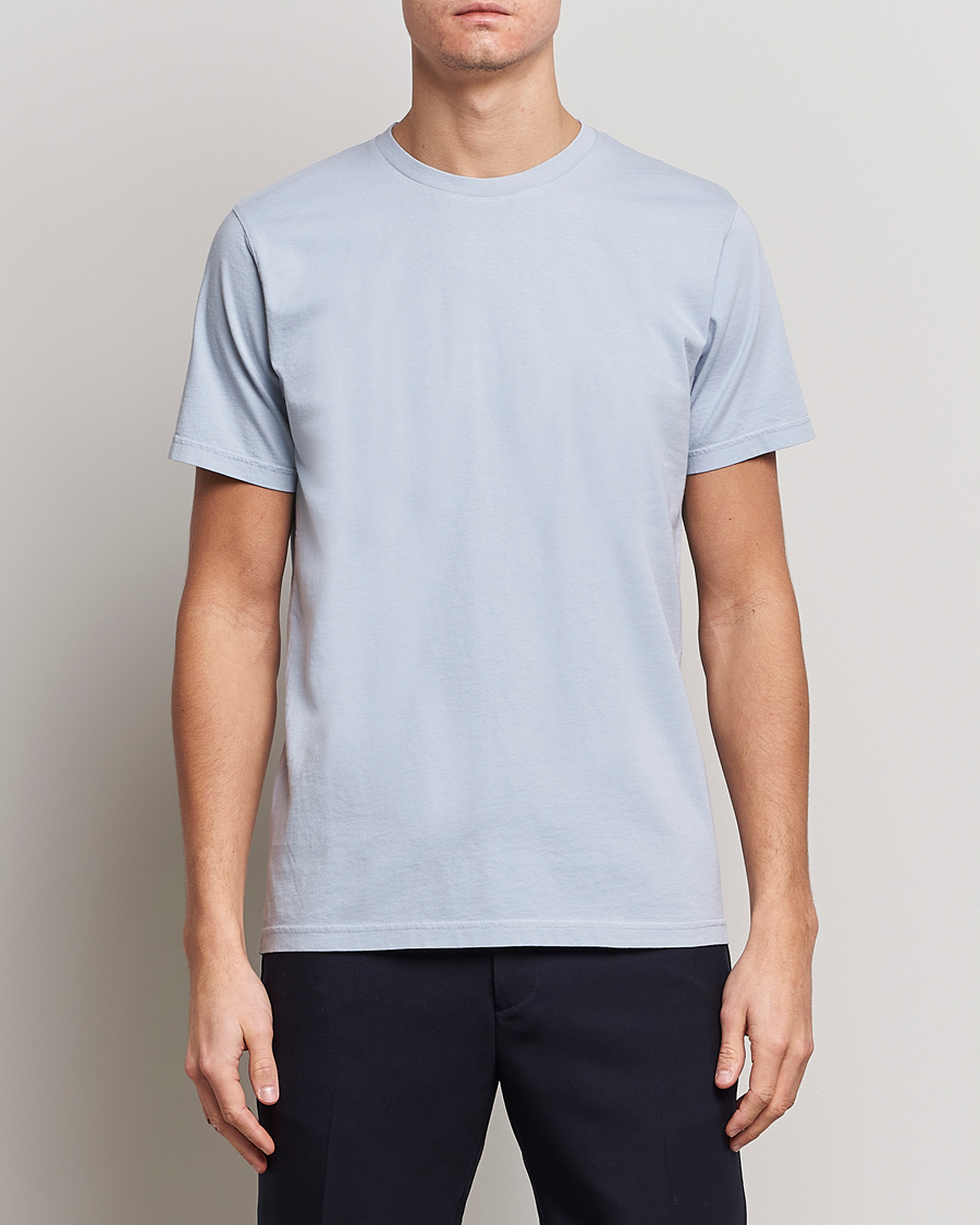 Herren | T-Shirts | Colorful Standard | Classic Organic T-Shirt Powder Blue