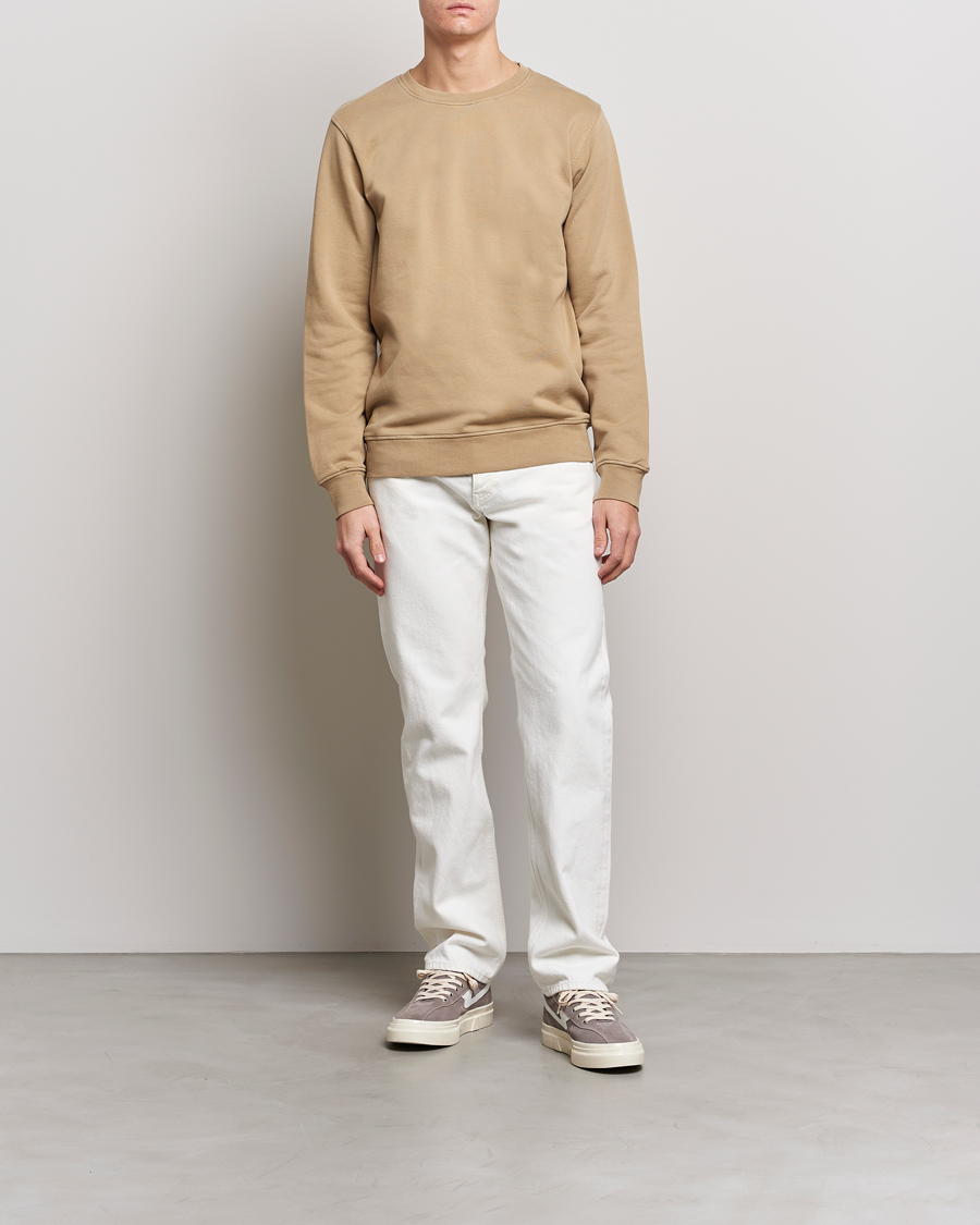 Herren | Pullover | Colorful Standard | Classic Organic Crew Neck Sweat Desert Khaki