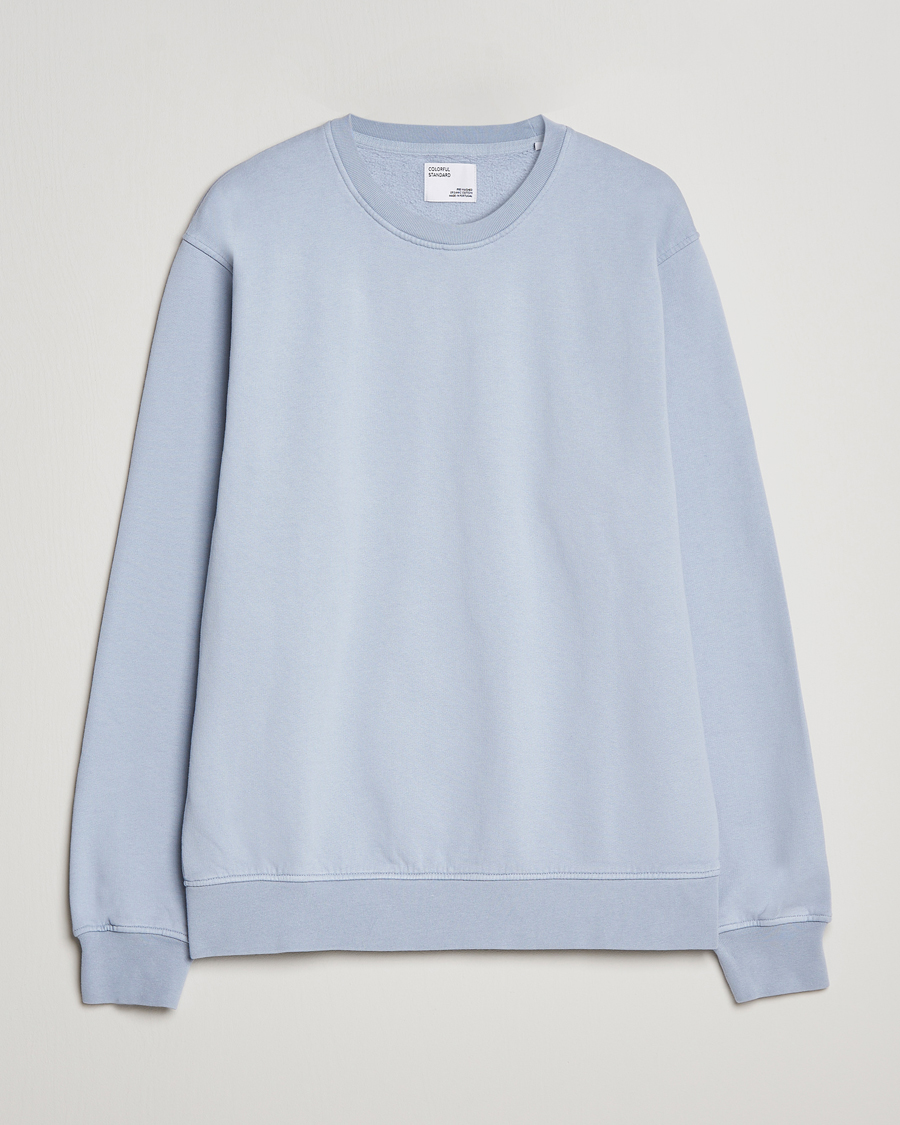 Herren | Pullover | Colorful Standard | Classic Organic Crew Neck Sweat Powder Blue