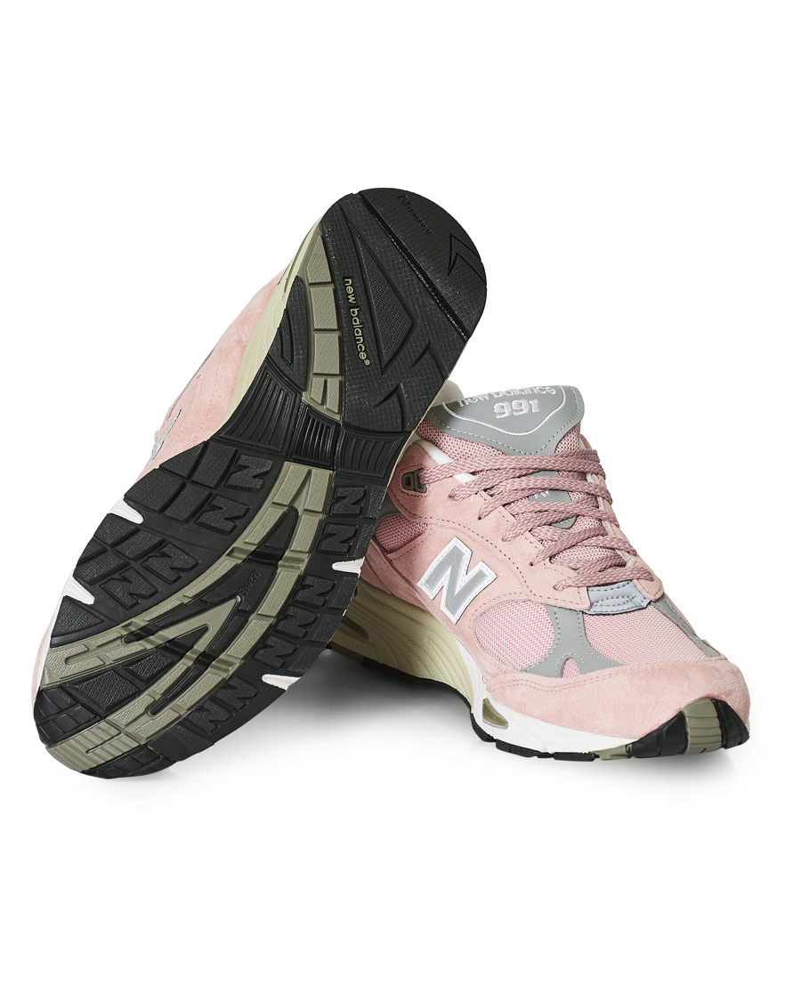 Herren | New Balance Made In England 991 Sneaker Pink/Grey | New Balance | Made In England 991 Sneaker Pink/Grey