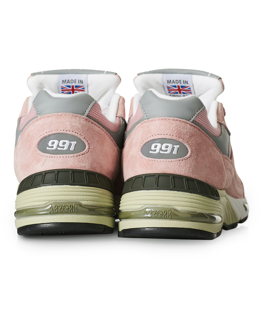 Herren | New Balance Made In England 991 Sneaker Pink/Grey | New Balance | Made In England 991 Sneaker Pink/Grey