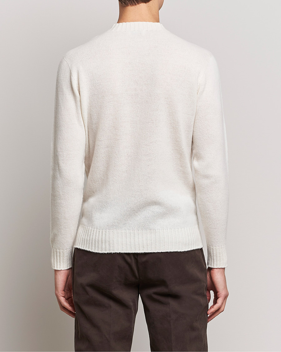 Herren | Pullover | Altea | Wool/Cashmere Crew Neck Sweater Latte