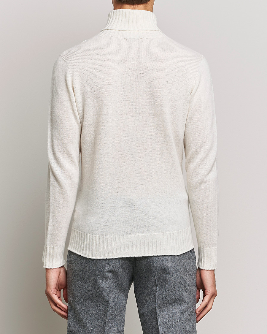 Herren | Pullover | Altea | Wool/Cashmere Turtleneck Sweater Latte