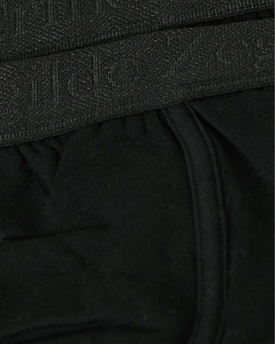 Herren | Unterwäsche | Zegna | Cotton Stretch Boxer Bi-Pack Black