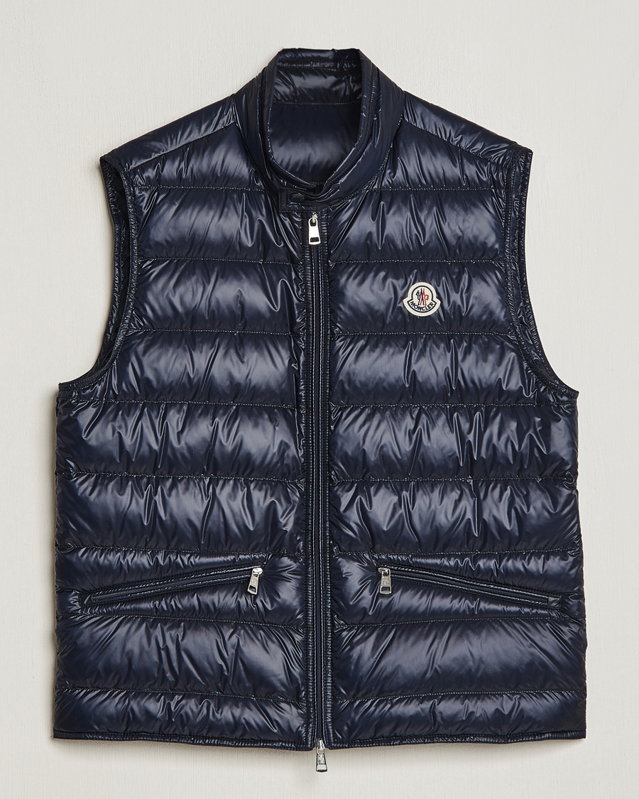 Herren | Westen | Moncler | Gui Down Vest Navy
