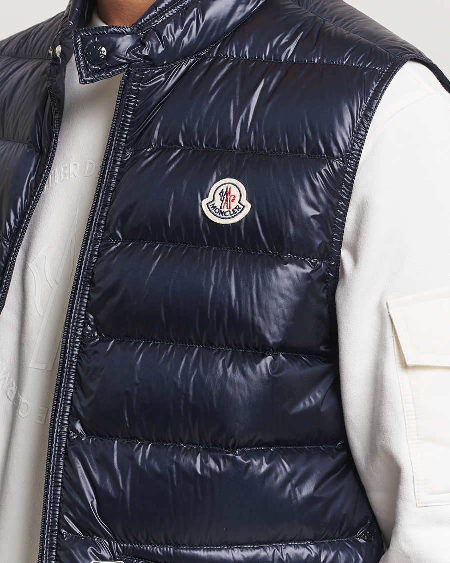 Herren | Westen | Moncler | Gui Down Vest Navy